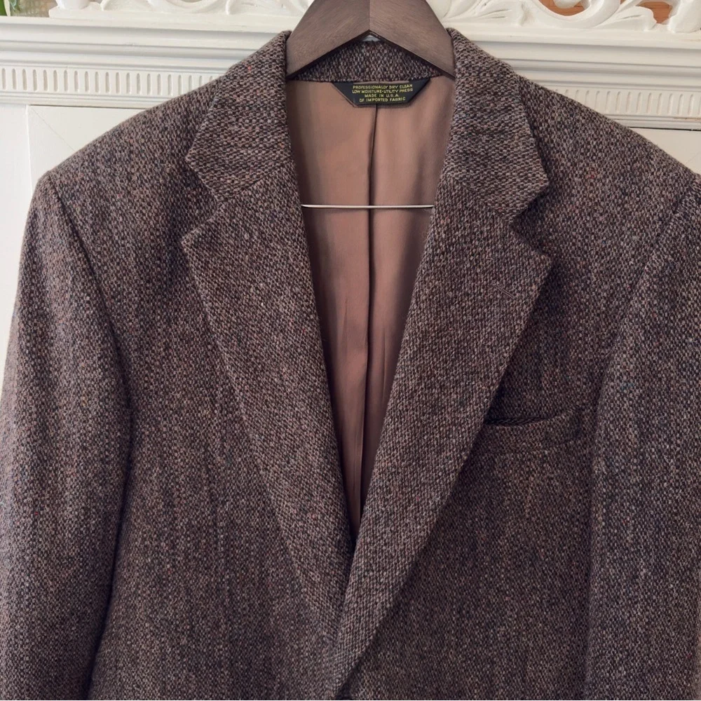Vintage Jonathan Carroll Harris Tweed Jacket